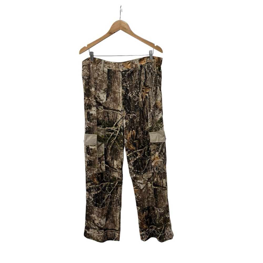Mens XL Cabelas Hunting Pants Supertec Medalist ZONZ Western camo mesh